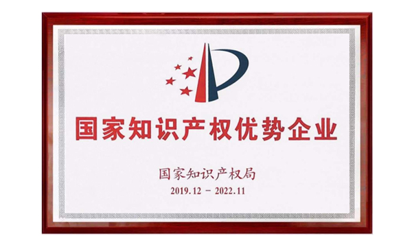 Ag亚洲集团荣获“国家知识产权优势企业”称呼